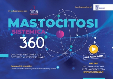 MASTOCITOSI SISTEMICA 360 - DIAGNOSI, TRATTAMENTO E GESTIONE MULTIDISCIPLINARE